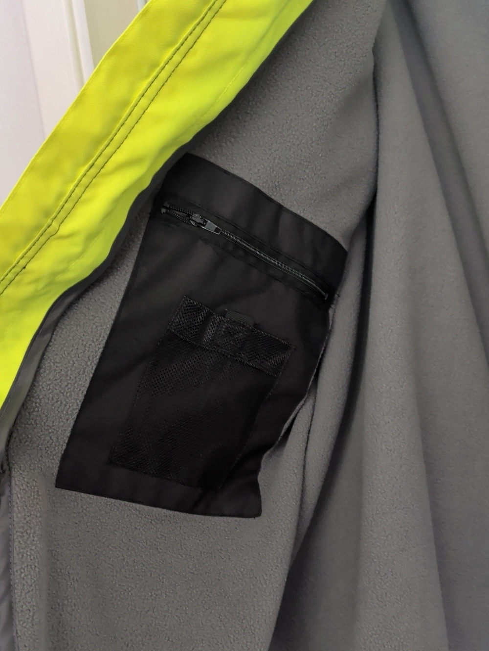 Pioneer Premium High Vis Safety Jacket Waterproof Large Green Star Tech Workwear - Picture 10 of 10
